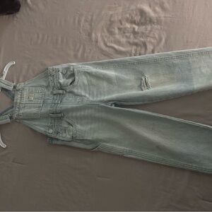 Old Navy Blue Denim Overalls